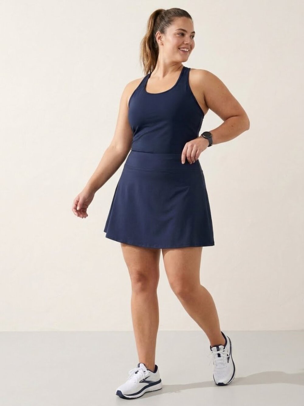 Athleta Navy Active - Classic Performance Skirt